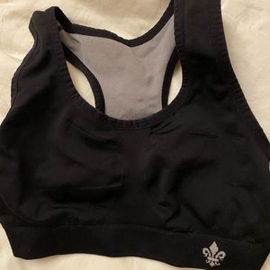 Black Sports bra